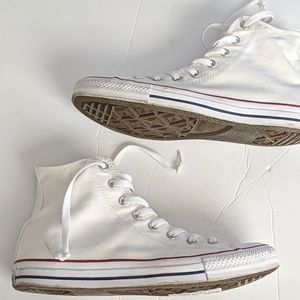 White high top converses